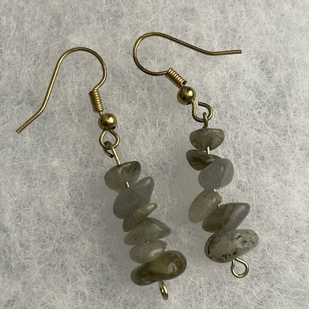 Labradorite earrings